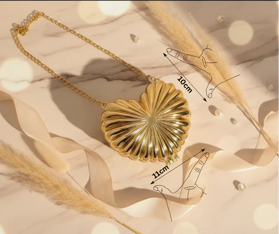 Dazzling Mini bag - Heart - Image 5