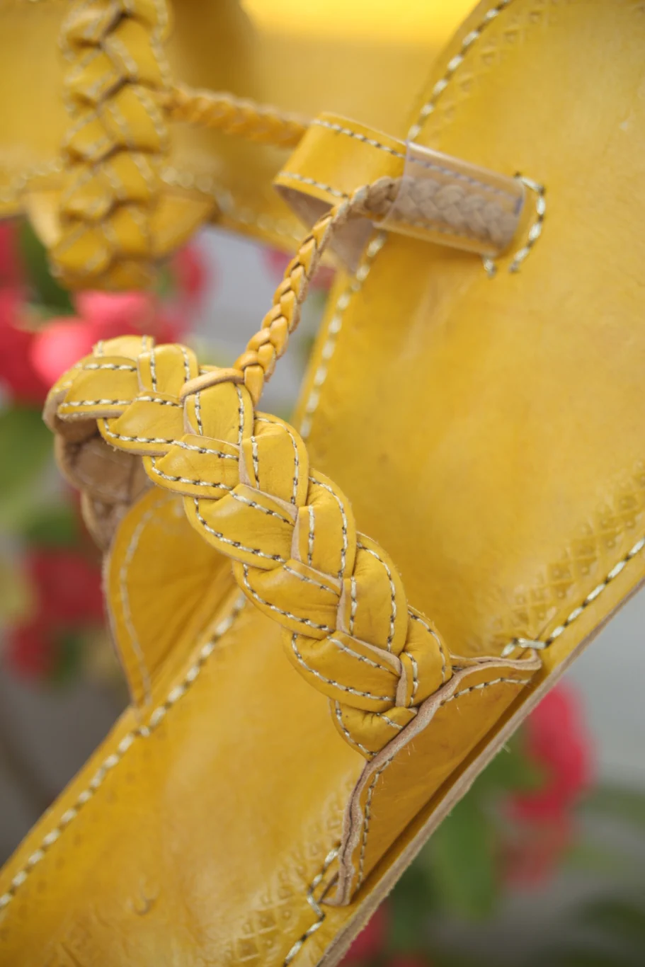 Yellow lotus kolapuri - Image 4