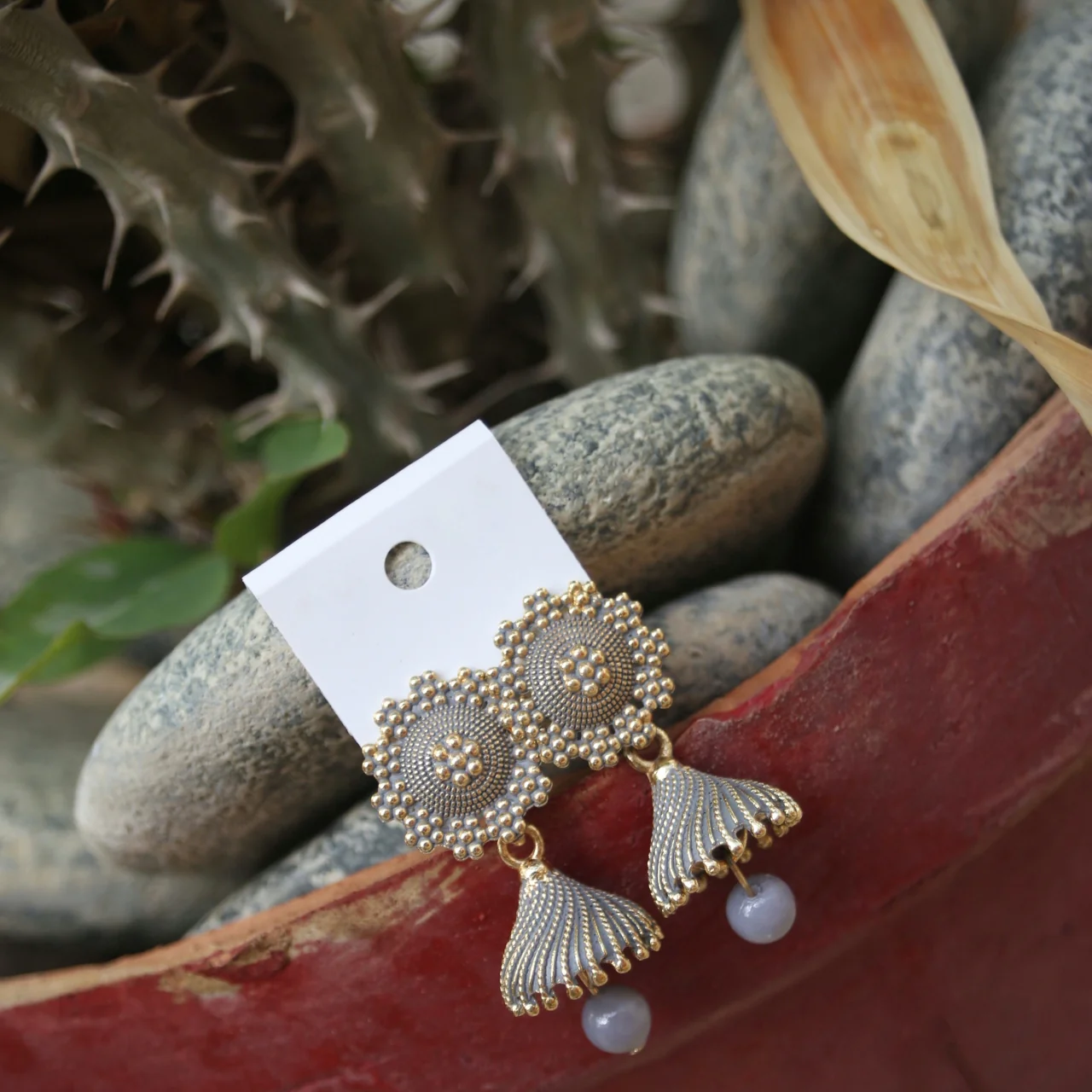 Phulkari Jhumki - Image 9