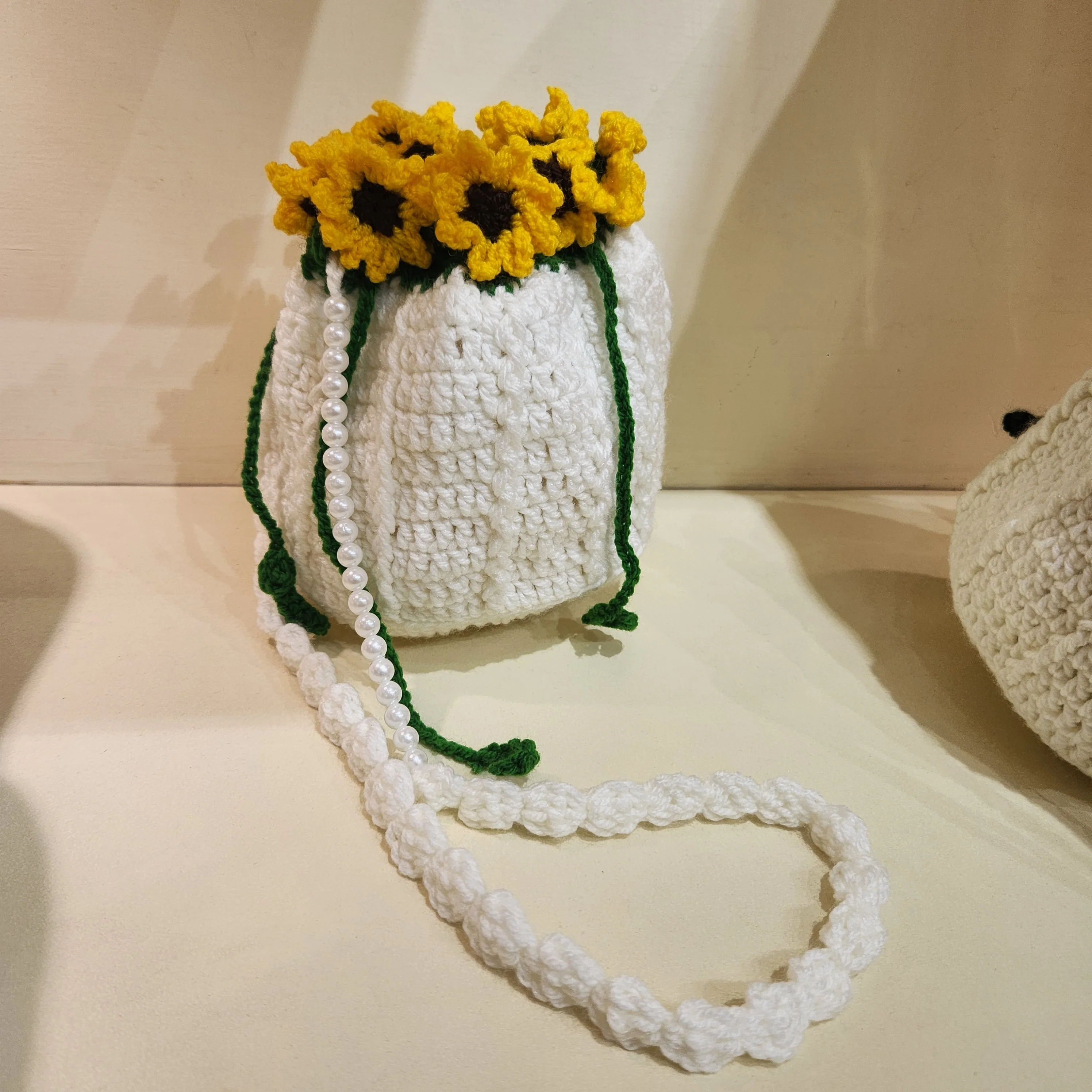 Sunflower Crochet Potli - Image 3