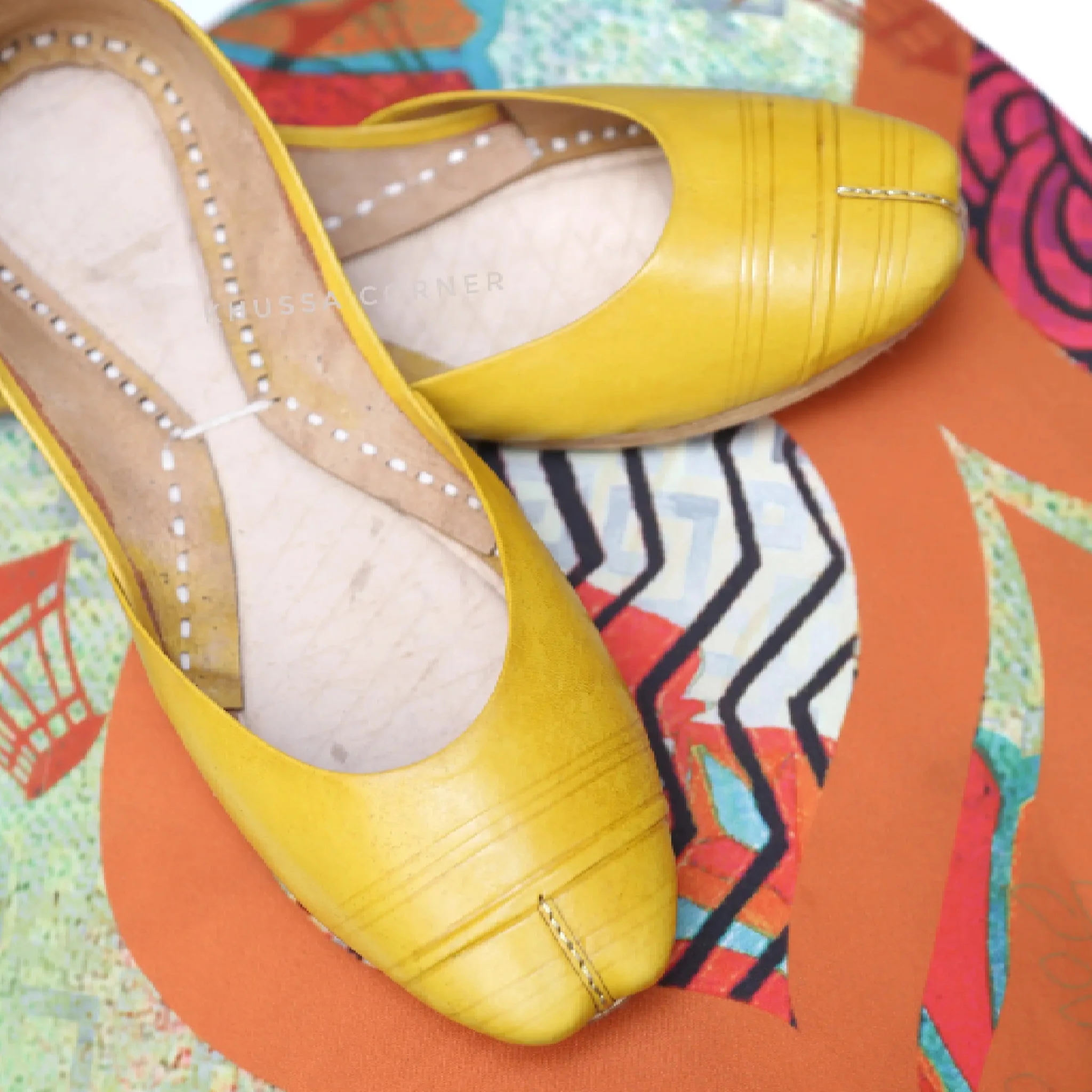 Yellow Simple Leather - Image 3