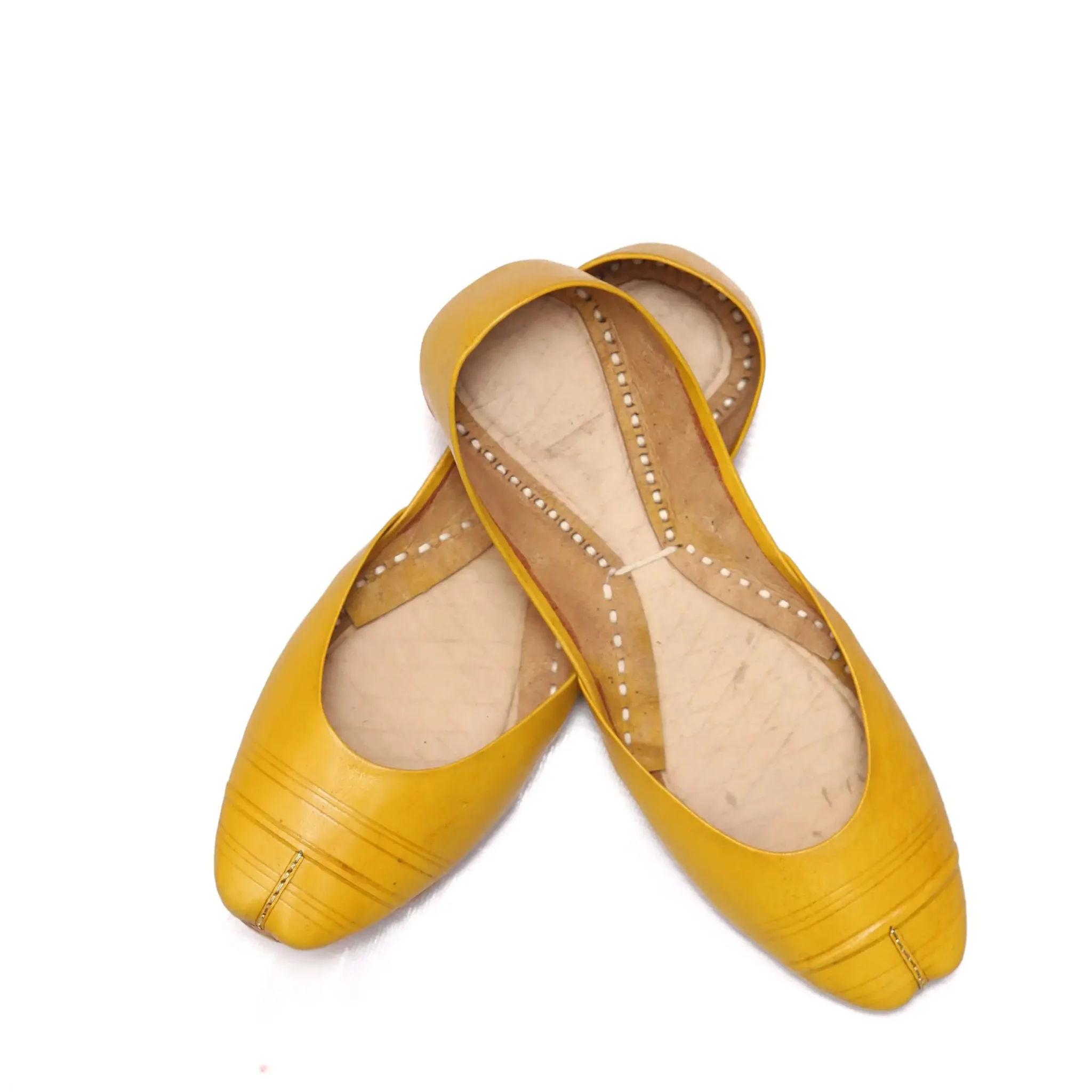 Yellow Simple Leather - Image 4